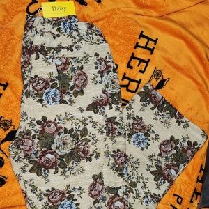 Daisy Multicolor Floral Pants
